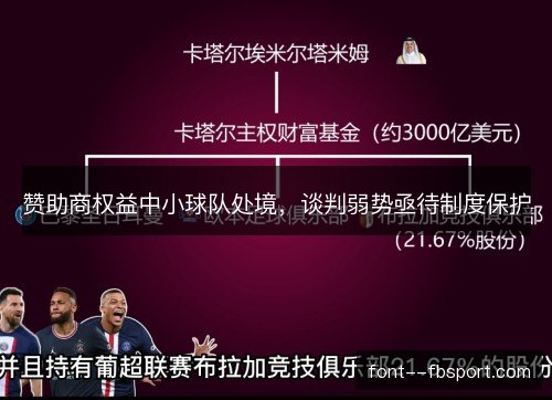 赞助商权益中小球队处境,谈判弱势亟待制度保护 赞助商权益中小球队处境,谈判弱势亟待制度保护